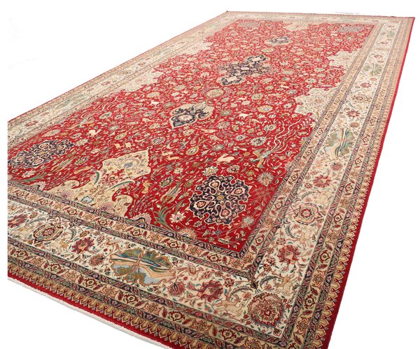 Tabriz 50 Raj signerad Torabi Matta 378x660