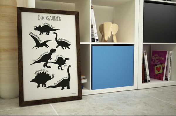 Dinosaurier poster - 50x70
