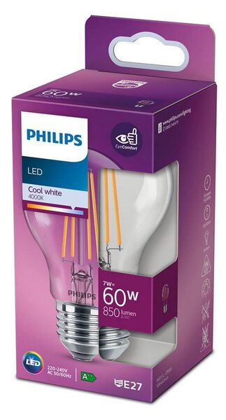 LED-lampa VINTAGE Philips A60 E27/7W/230V 4000K