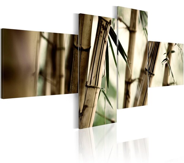 Canvas Tavla - Bamboo inspiration - 100x45