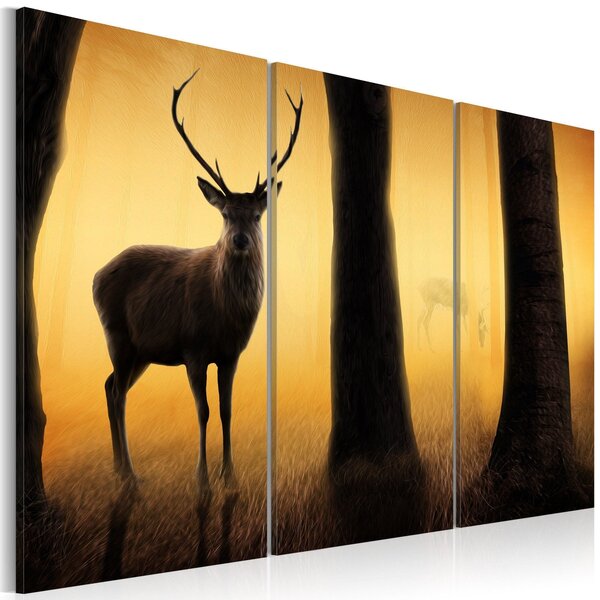 Canvas Tavla - Forest vakt - 60x40