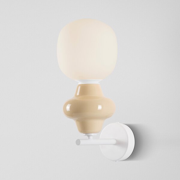 Nova Luce Vägglampa Clio Beige Blank