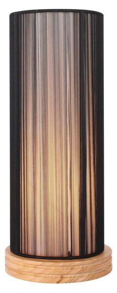 Bordslampa KIOTO 1xE27/40W/230V svart/brun