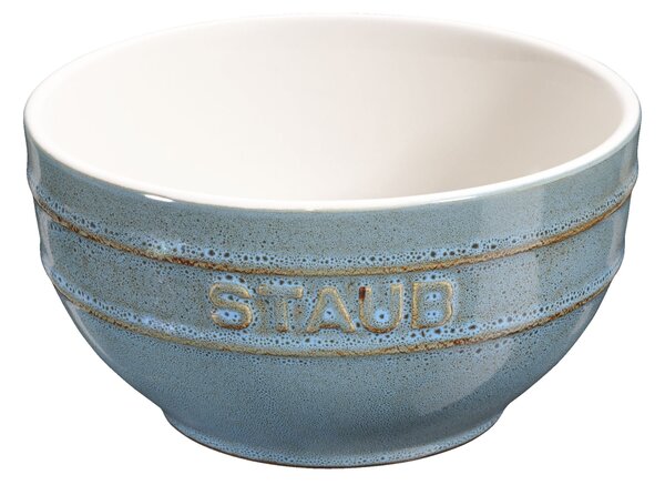 Staub Ceramique Skål 14 cm, Ceramic, Antik turkos