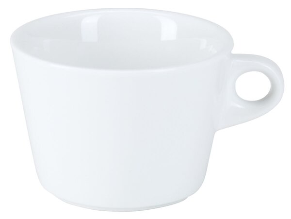 PULSIVA Cappuccinokopp Barri; 27cl, 9.5x7 cm (ØxH); Vit; Rund; 6 Styck / Förpackning