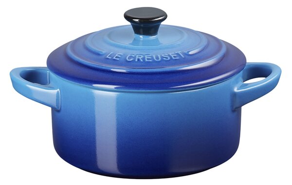 Le Creuset Minigryta 10 cm; 0.25l, 10x5 cm (ØxH); Blå; Rund