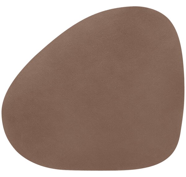 ERWIN M. Bordstablett Kaja oval; 37x45 cm (BxL); Gråbrun; Oval; 4 Styck / Förpackning