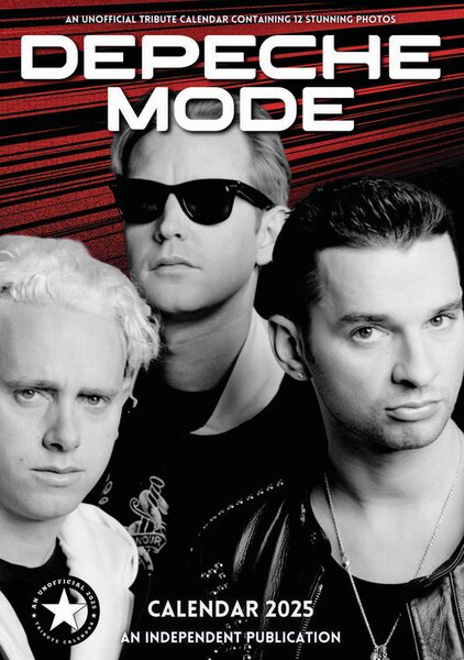 Kalender 2025 Depeche Mode