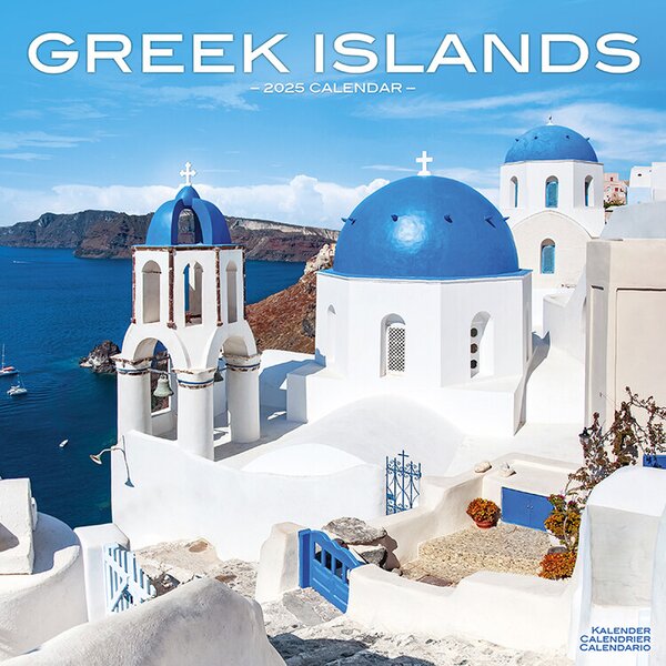 Kalender 2025 Greek Islands