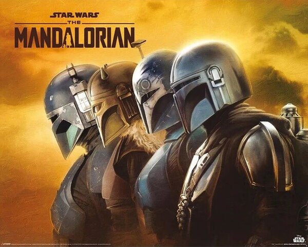 Poster, Affisch Star Wars: The Mandalorian S3 - The Mandalorian Creed, (50 x 40 cm)