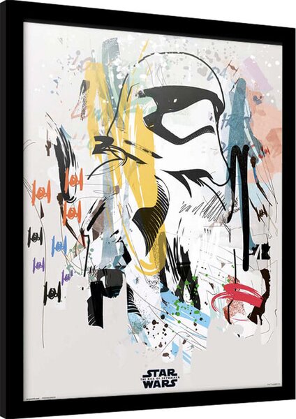 Inramad poster Star Wars: Episode IX - The Rise of Skywalker - Artist Trooper