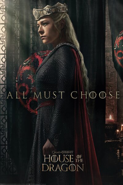 Poster, Affisch House of the Dragon - Rhaenyra Targaryen