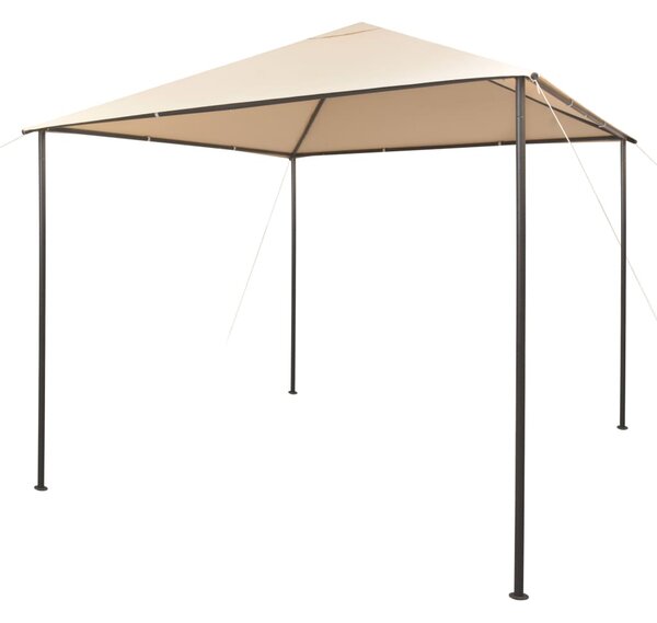 Paviljong 3x3 m stål beige