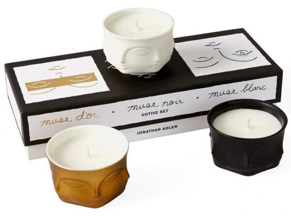 Muse Set Votive | Doftljus | 3-pack