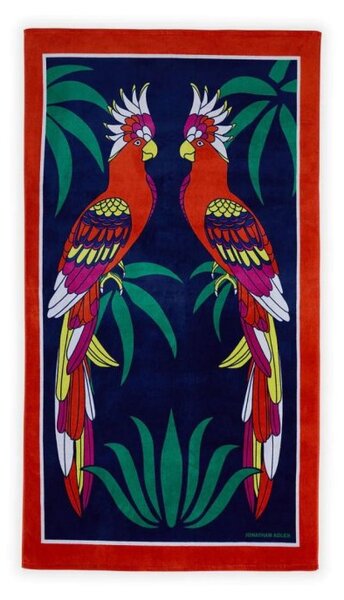 Parrots Beach Towel