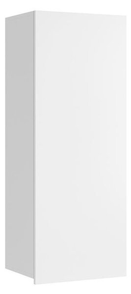 Väggskåp PAVO 117x45 cm glänsande vit