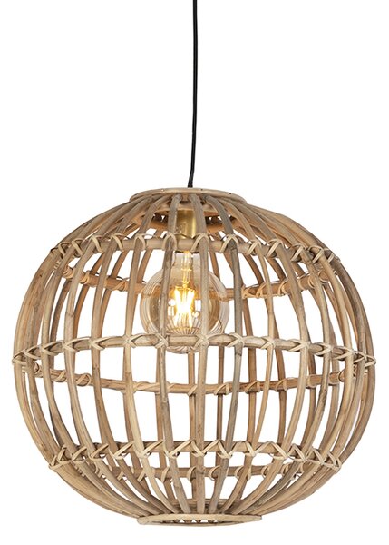 Nationella hängande lampa naturliga bambu - Cane Ball 50