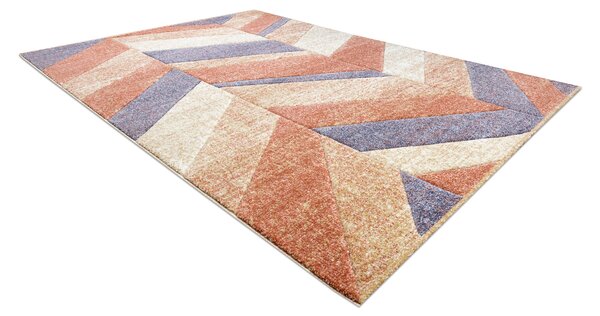 Matta FEEL 5673/17931 Herringbone beige/terracotta/violet