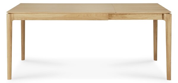 Ethnicraft - Bok Extendable Dining Table - Varnished Oak - Rectangular ...