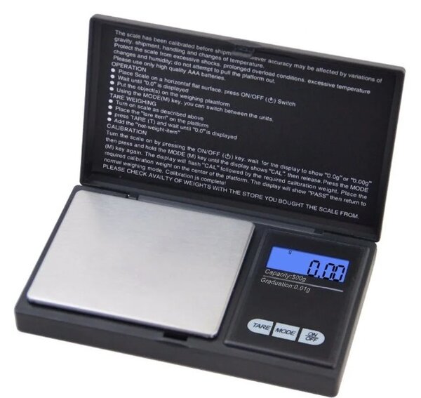 Microdose portable Digital & Precisionsvåg 0.01g-100g