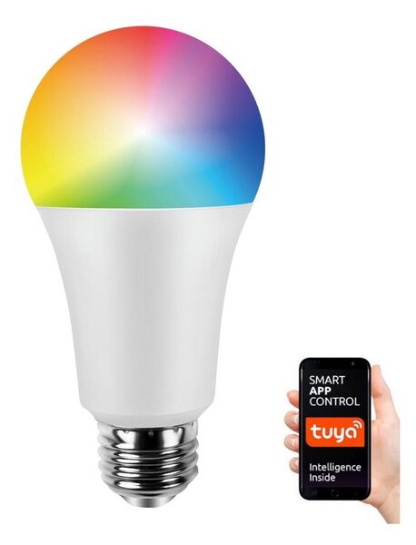 LED RGB Dimbar glödlampa A60 E27/8W/230V 2700-6500K Wi-Fi Tuya