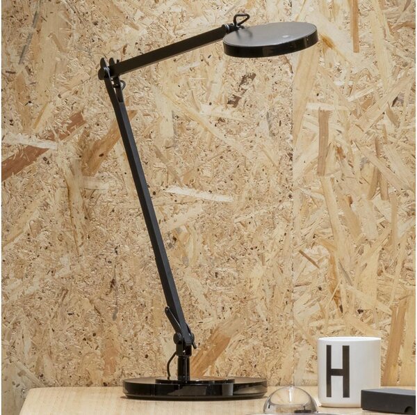 Ideal Lux - LED ljusreglerad bordslampa touch FUTURA LED/12,5W/230V svart