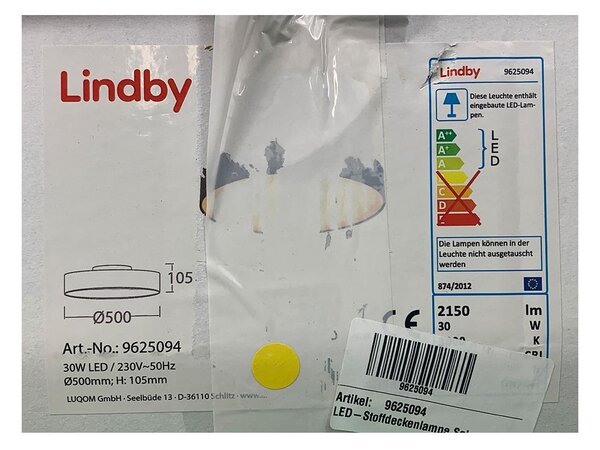 Lindby - LED taklampa SAIRA LED/30W/230V