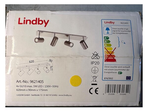 Lindby - Spotlight 4xGU10/5W/230V