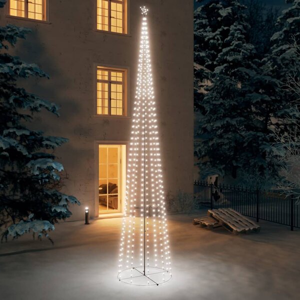 Julgranskon 752 kallvita LEDs 160x500 cm