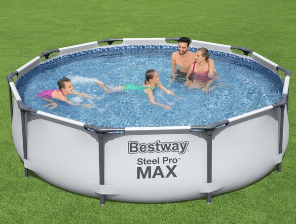 Bestway Pool med stålram Steel Pro MAX med tillbehör 305x76 cm