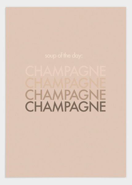 Soup of the day poster - 30x40