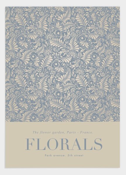 Florals poster - 30x40