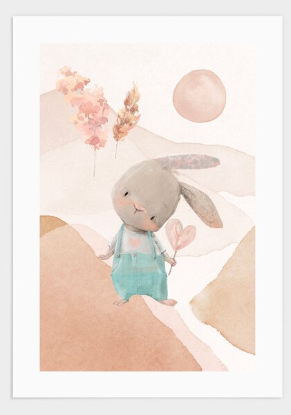 Little bunny poster - 30x40