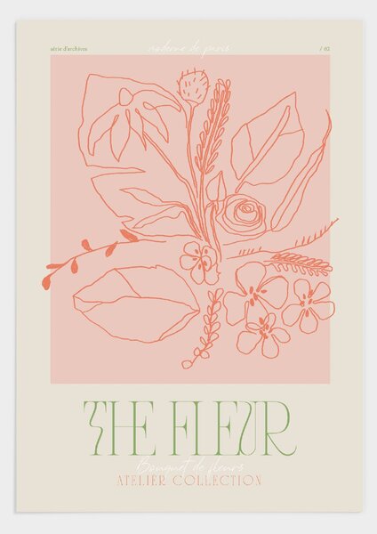 The fleur poster - 21x30