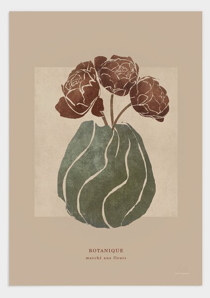 Botanique poster - 21x30