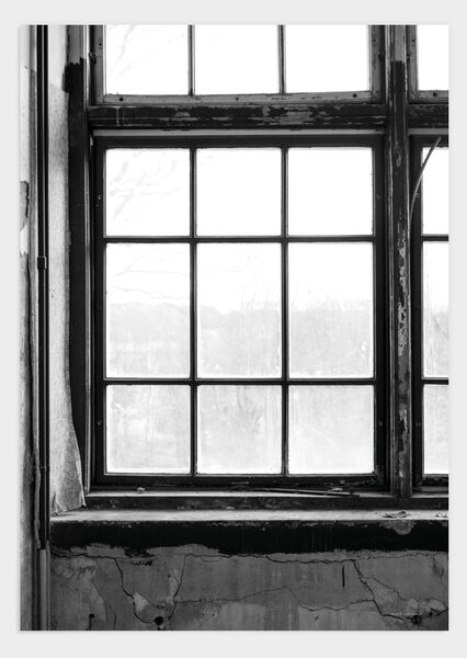 Industrial window poster - 30x40