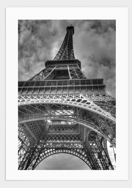 Eiffel tower poster - 21x30