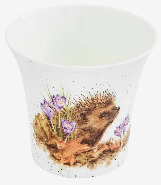 Royal Worcester - Kruka Wrendale Designs Hedgehog 10 cm - Flerfärgad - Krukor & vaser - Från Homeroom