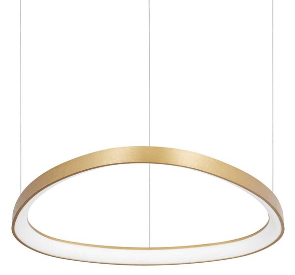 Ideal Lux - LED ljuskrona med textilsladd GEMINI LED/48W/230V diameter 61 cm guld