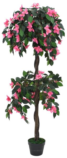 Konstväxt rhododendron med kruka 155 cm grön och rosa