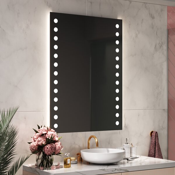 Spegel med LED-Belysning LED06