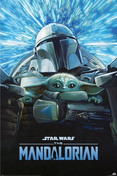 Poster, Affisch Star Wars: The Mandalorian S3