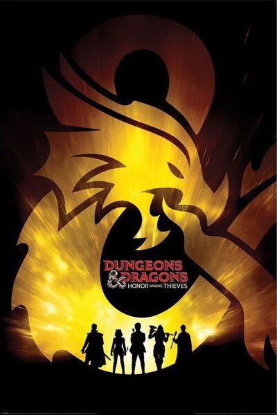 Poster, Affisch Dungeons & Dragons Movie - Ampersand Radiance, (61 x 91.5 cm)