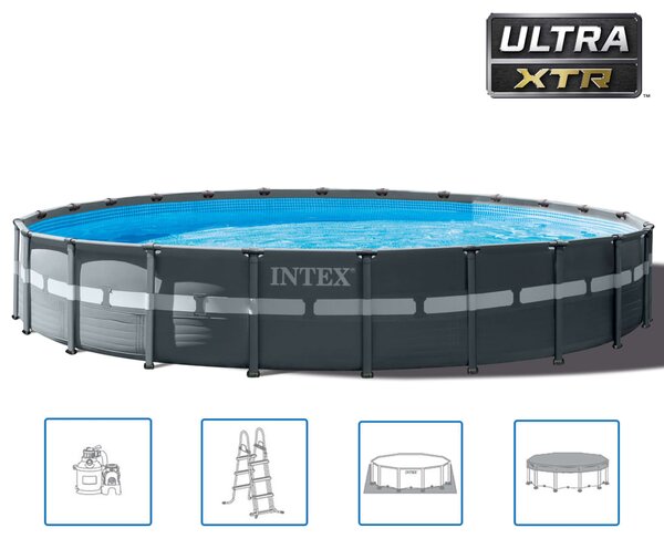 INTEX Pool Ultra XTR Frame set rund 732x132 cm 26340GN
