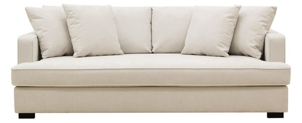 Rossita Djup 3-sits Soffa Hel dyna - Ljus Beige