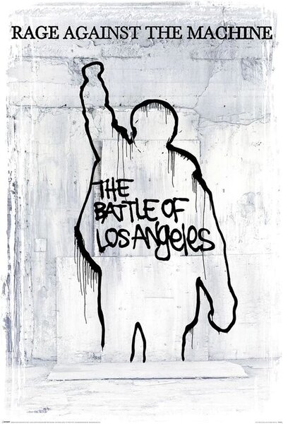 Poster, Affisch Rage Against The Machine - The Battle for Los Angels
