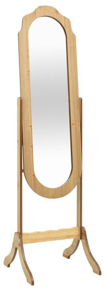 Fristående spegel 45,5x47,5x160 cm konstruerad trä