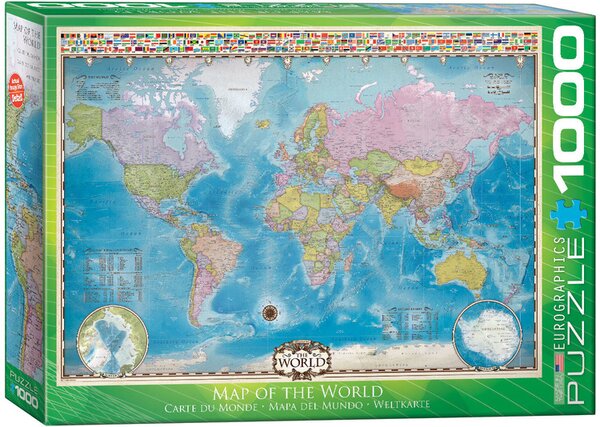 Pussel Map of the World