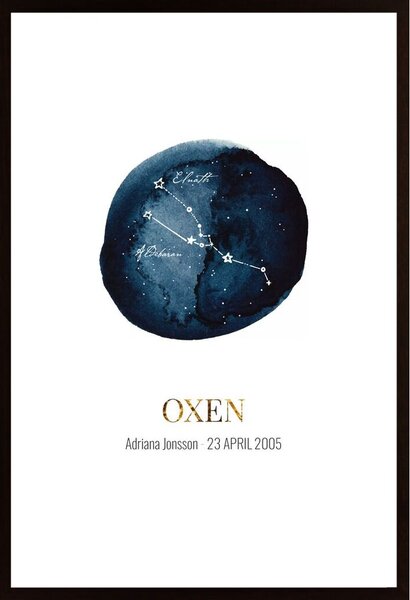 Oxen (Egen Text) Poster