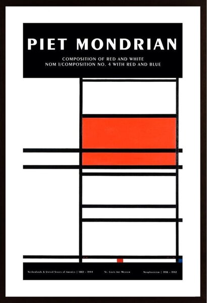 Mondrian - Compos.I Poster